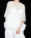 AEWEN MATOPH <AEWEN MATOPH>パネル キャミソール ユナイテッドアローズ トップス キャミソール ブラック ホワイト【送料無料】