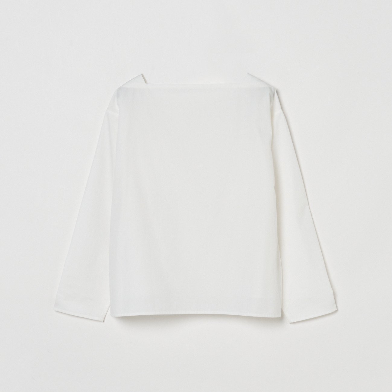 HELIOPOLE SQUARE NECK PULLOVER エリオポール トップス シャツ・ブラウス ホワイト ネイビー