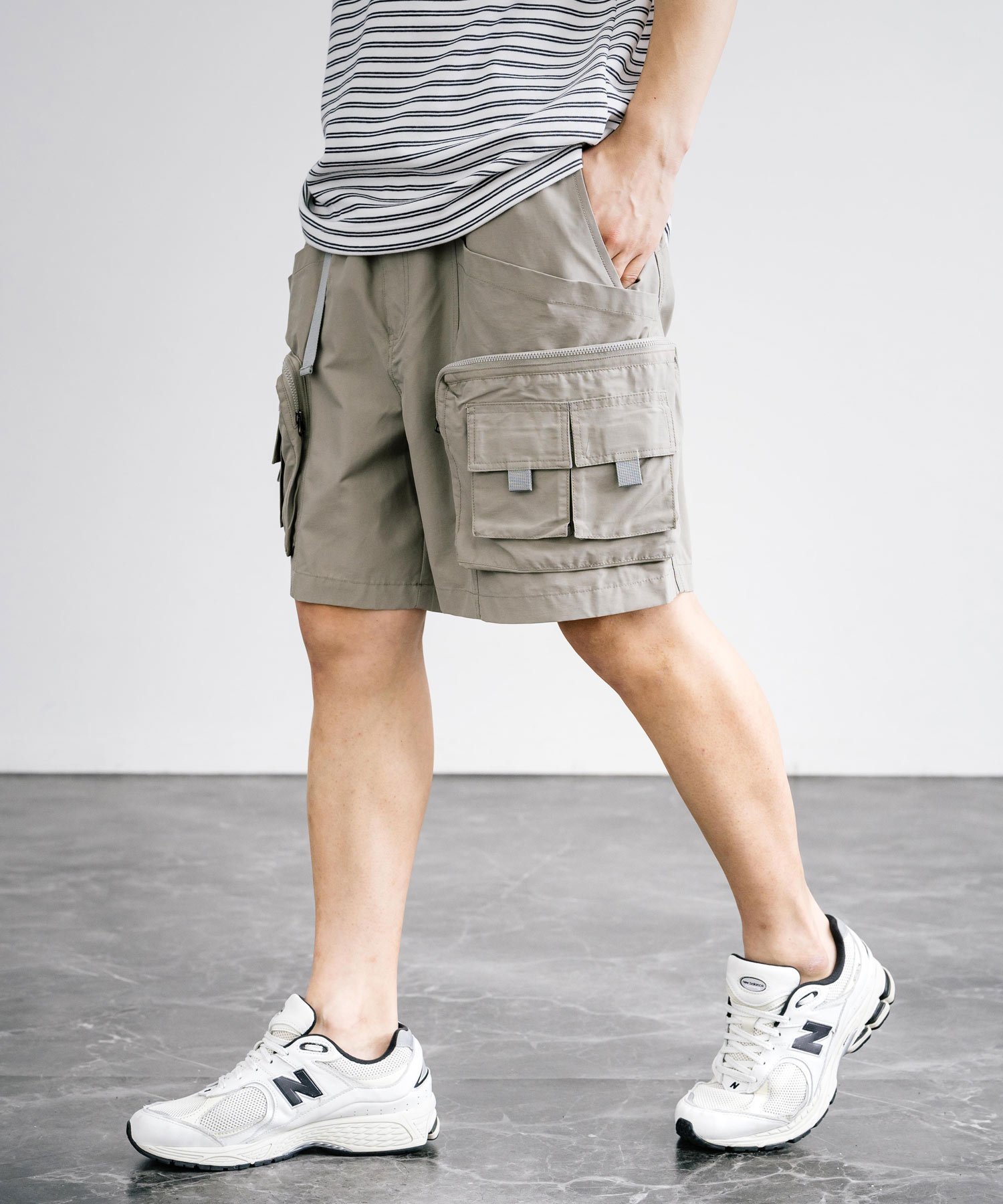 Audience Audience 60/42クロス ストレージツールカーゴショーツ ロッキーモンロー パンツ カーゴパンツ グリーン グレー ブラック【送料無料】