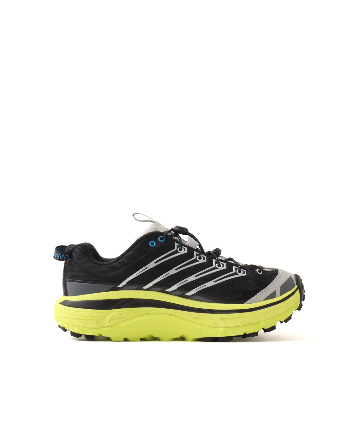 HOKA MAFATE THREE2 BLACK / HOKA CITRUS アトモス シューズ・靴 スニーカー グレー