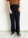 【SALE/80%OFF】E hyphen world gallery スラックスパンツ イーハイフンワールドギャラリー パンツ/ジーンズ フルレングス ピンク ブラック グリーン ベージュ