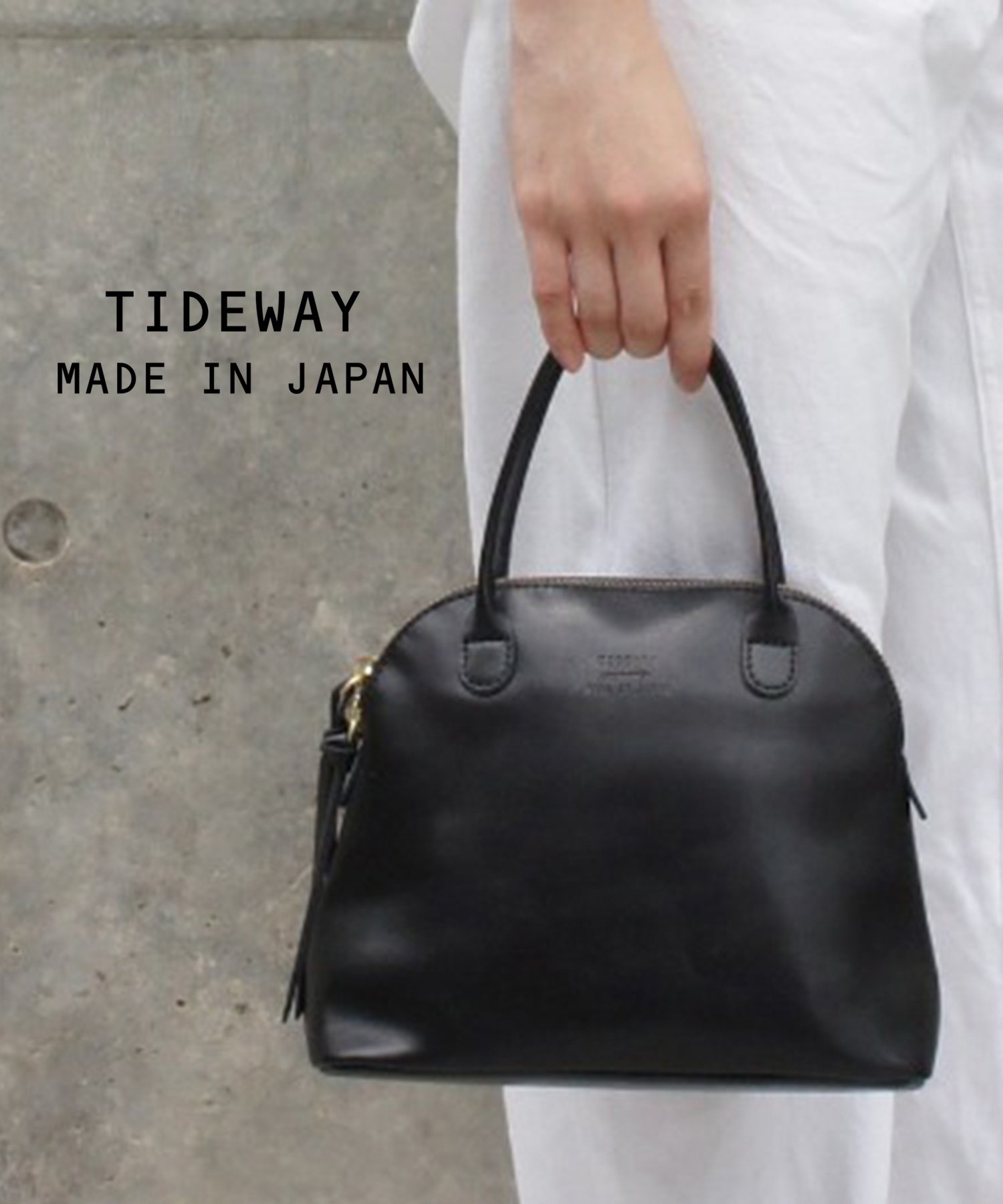 TIDEWAY TIDEWAY/(U)LIGHT LEATHER BOSTON/S T2543 セットアップセブン バッグ ボストンバッグ ブラック ブラウン ベージュ【送料無料】