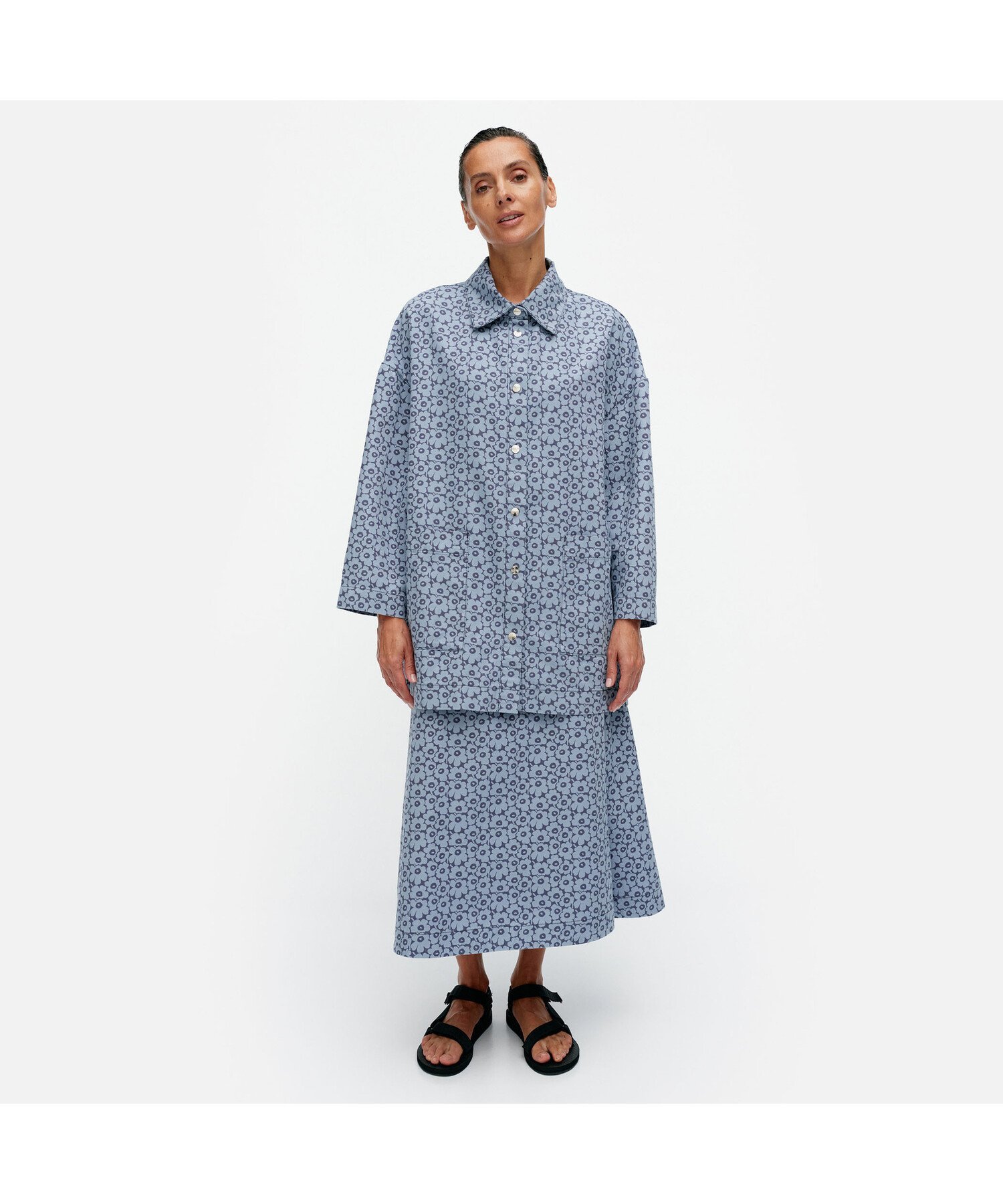 Marimekko Sumu Unikko シャツ マリメッコ トップス シャツ・ブラウス【送料無料】