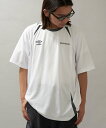 【SALE／15%OFF】UMBRO 別注 UMBRO ゲームシャツ【限定展開】 フリークスストア トップス カットソー・Tシャツ ホワイト ブラック ネイビー【送料無料】