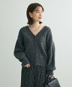 【SALE/70%OFF】Green Parks 毛ふきシャギーVネックカーディガン グリーンパークス トップス カーディガン オレンジ グリーン グレー