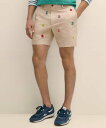 【SALE/20%OFF】BROOKS BROTHERS ストレッチコットン ライフジャケットエンブロイダリー 7inショーツ ブルックス ブラザーズ パンツ その他のパンツ ベージュ【送料無料】