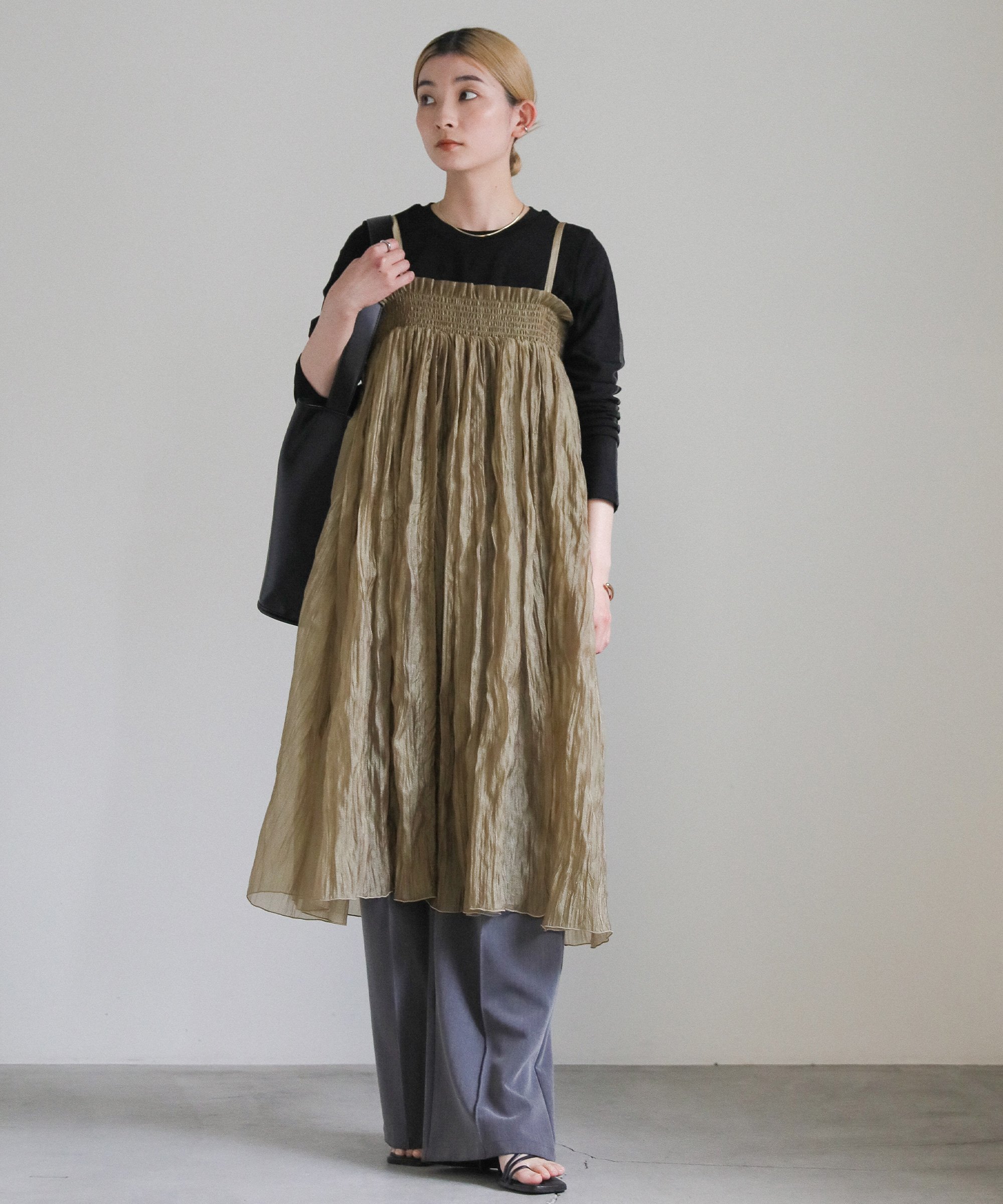 SELECT MOCA シアー2WAYワンピース セレクトモカ ワンピース・ドレス ワンピース