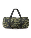 A BATHING APE 1ST CAMO DUFFLE BAG ア ベイシング エイプ バッグ ドラムバッグ グリーン イエロー