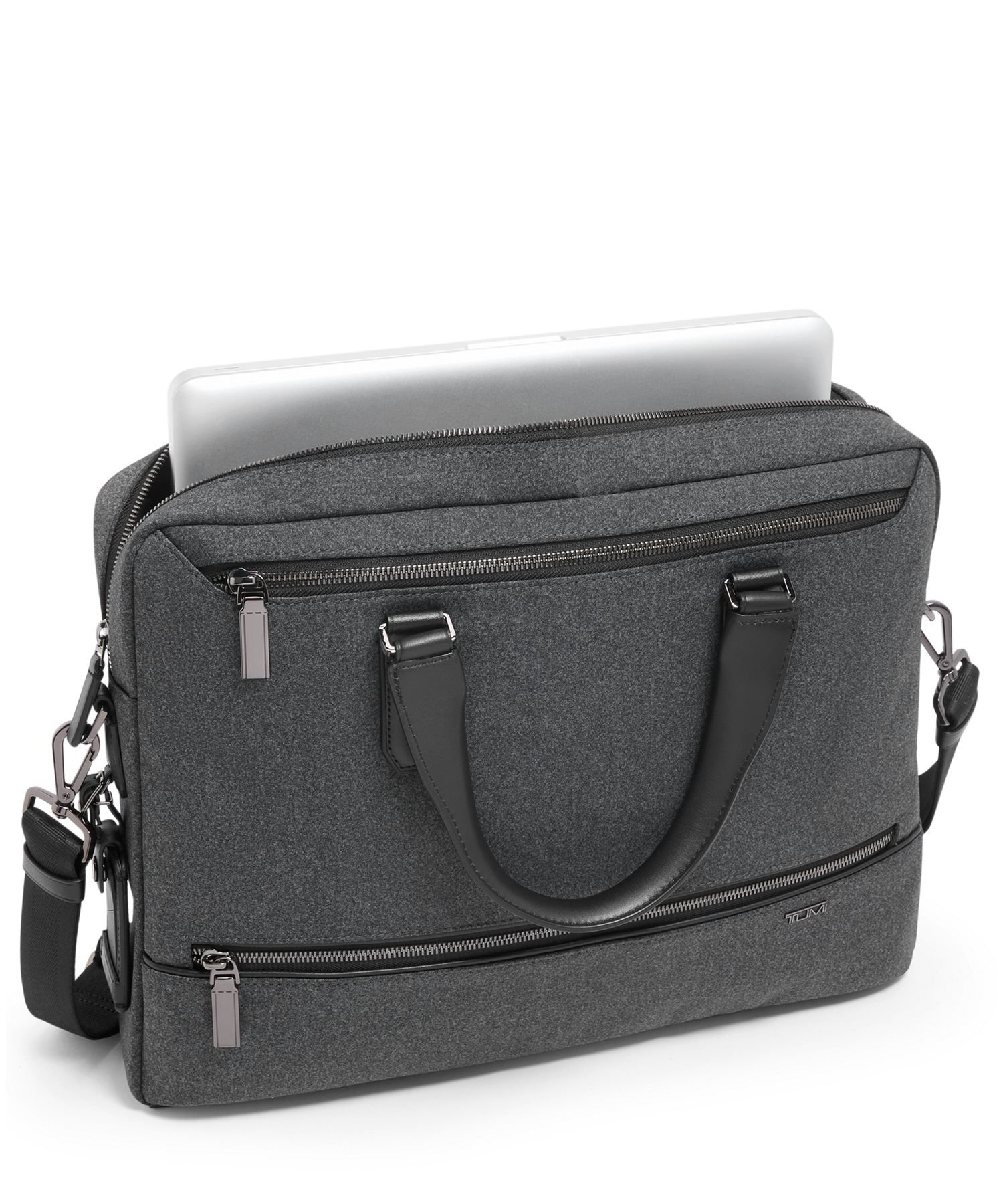【TUMI 公式店】HARRISON 「アヴォンデール」トップ・ジップ・ブリーフ トゥミ バッグ ビジネスバッグ・ブリーフケース グレー