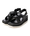【SALE/38%OFF】MODE ET JACOMO 厚底バックベルトサンダル モード・エ・ジャコモ×イング シューズ・靴 サンダル ブルー ブラウン【送料無...