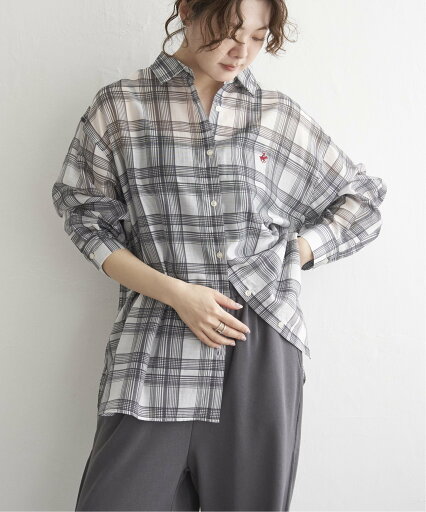 notch. BEVERLY HILLS POLO CLUB シアーロングスリーブシャツ ノッチ トップス シャツ・ブラウス ピンク パープル ホワイト【送料無料】 notch. BEVERLY HILLS POLO CLUB シアーロングスリーブシャツ ノッチ トップス シャツ・ブラウス ピンク パープル ホワイト【送料無料】