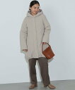 【SALE/60%OFF】BEAMS HEART WOMEN 中綿 ドロスト ミドルコート(S~M) ビームス アウトレット ジャケット・アウター その他のジャケット・アウター グレー ネイビー【送料無料】