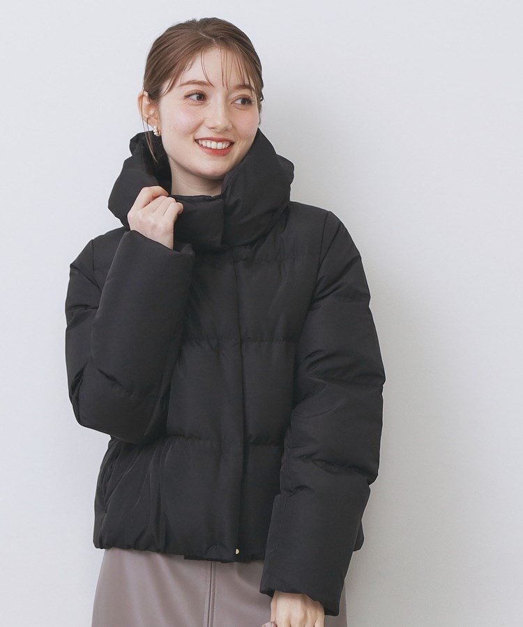 index KAWADAダウンショートコート【撥水/洗える/静電気防止裏地】《XS~LL》 インデックス ジャケット・アウター ダウンジャケット・ダウンベスト ブラウン ブラック グレー ネイビー ホワイト【送料無料】のサムネイル