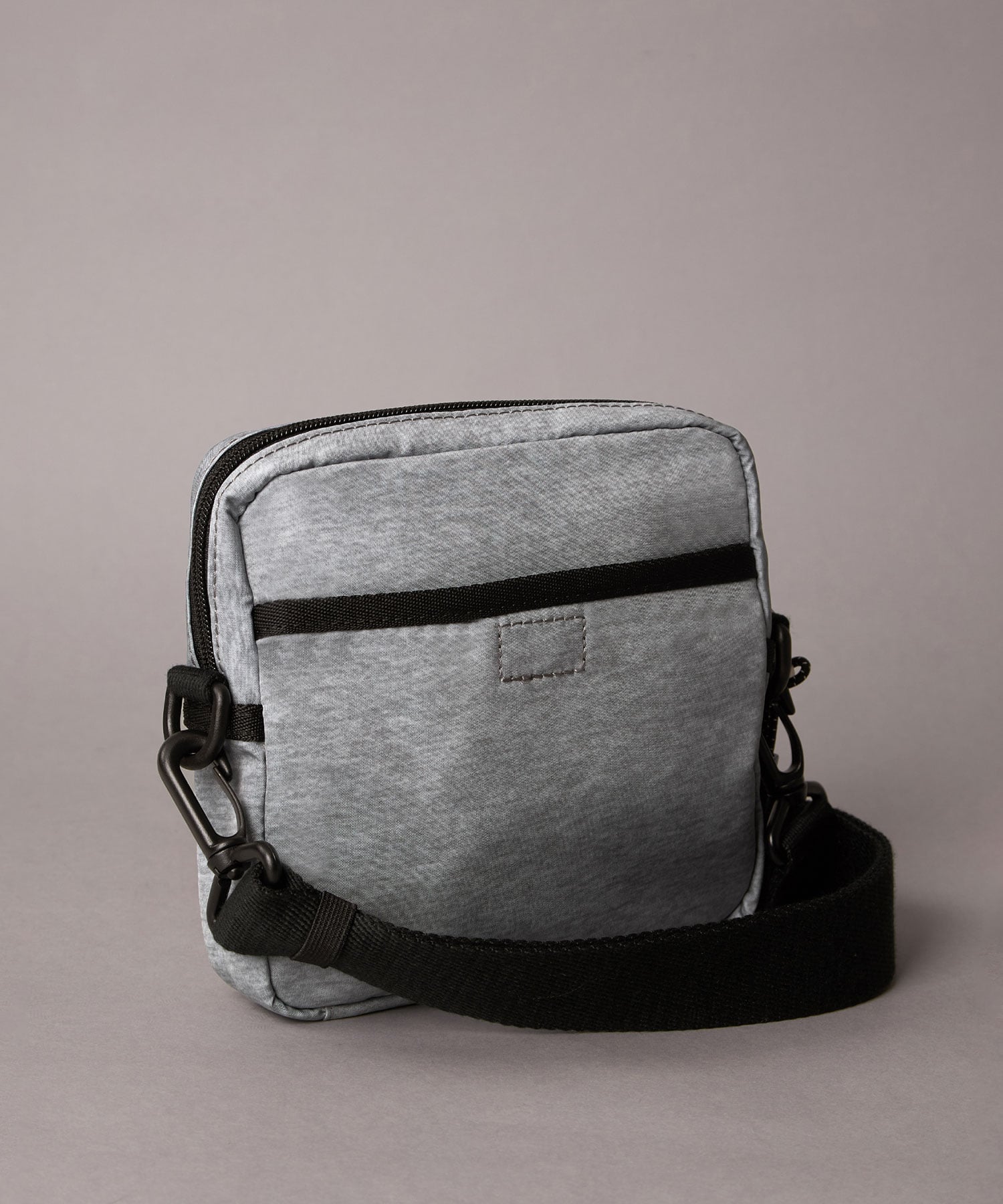(M)【公式ショップ】 カルバンクライン クロスボディバッグ - ボールドヘザースクエアクロスボディバッグ Calvin Klein Jeans Accessory 4D3408G カルバン・クライン バッグ ボディバッグ・ウエストポーチ グレー