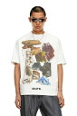 DIESEL メンズ Tシャツ T-WASH-N3 ディーゼル トップ