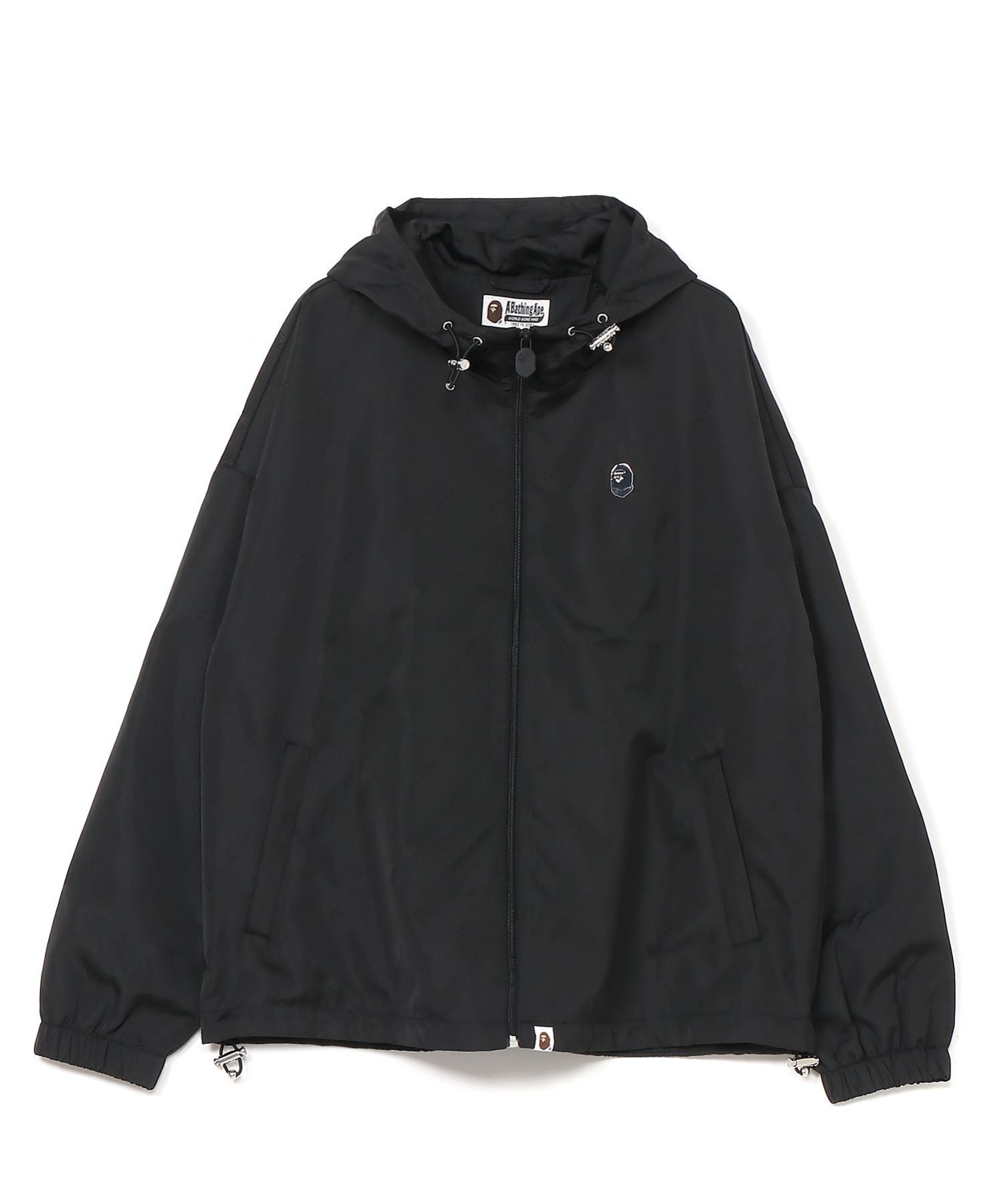 A BATHING APE BAPE HEXAGRAM LOGO HOODIE JACKET ア ベイシング エイプ ジャケット アウター ブルゾン ジャンパー ブラック グリーン【送料無料】