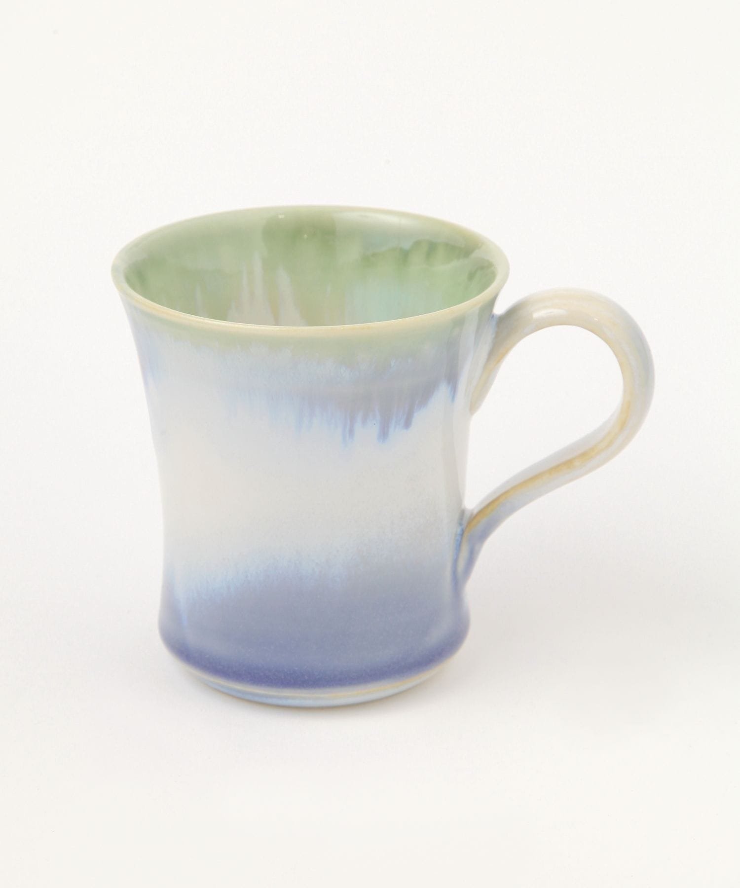 daily CLIP 【daily CLIP】釉薬流しマグカップ スタディオクリップ 食器・調理器具・キッチン用品 グラス・マグカップ・タンブラー ブルー レッドのサムネイル