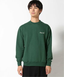 ニコアンド 洋服 メンズ 【SALE／50%OFF】NUMERALS (M)プリントクルーネックスウェット ニコアンド トップス スウェット・トレーナー グリーン レッド グレー