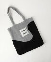 【SALE/50%OFF】CITEN <CITEN>グラフィカル トートバッグ シテン バッグ トートバッグ ネイビー ブラウン ブラック
