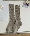 【SALE/10%OFF】aimoha - select - 【mosox】2WAY ルーズソックス アイモハ 靴下・レッグウェア 靴下 ホワイト ブラウン グ...