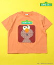 【SALE/50%OFF】BREEZE SESAME STREET 和柄Tシャツ エフオーオンラインストア トップス カットソー・Tシャツ グリーン オレンジ