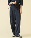 martinique クールタッチツイルバレルパンツ(セットアップ可) マルティニーク パンツ その他のパンツ ピンク ネイビー【送料無料】