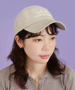 CONTROL FREAK CONTROL FREAK(コントロールフリーク)ピグメントロゴキャップ キャセリーニ 帽子 キャップ ベージュ ブラック ブラウン【送料無料】