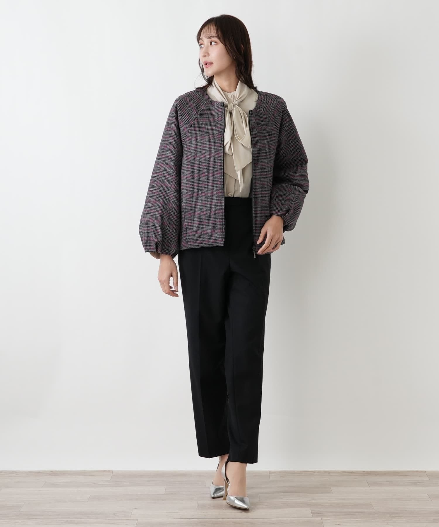 Leilian PLUS HOUSE ブルゾン【BOURGE】 レリアン プラスハウス ジャケット・アウター ブルゾン・ジャンパー