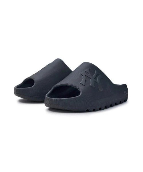 【SALE／50%OFF】SELECT BRANDS MLB KOREA/エムエルビーコリア Skipper Slide ジャックローズ シューズ・靴 サンダル ブラック ピンク【送料無料】