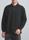【SALE/50%OFF】UNITED ARROWS <LACOSTE(ラコステ)>UASPポロロングスリーブ† ユナイテッドアローズ カットソー Tシャツ ブラック ホワイト【送料無料】