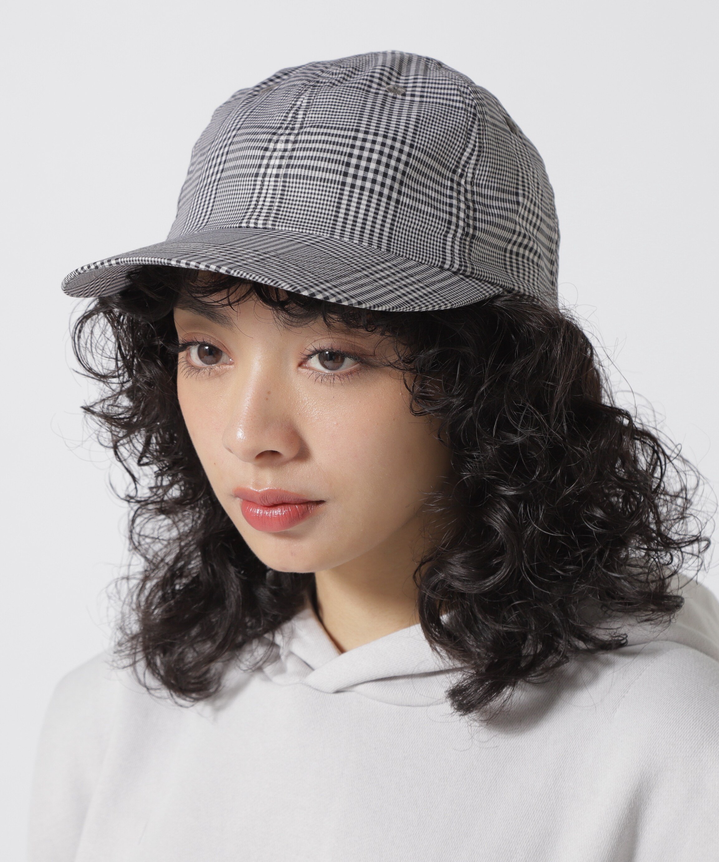 B'2nd SHARE THE FANTASY(シェアザファンタジー)別注CHECK CAP ビーセカンド 帽子 その他の帽子 ブラック グリーン