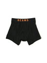 BEAMS MEN 【百名品】BEAMS / ソリッド ボクサーパンツ ビームス メン インナー・ルームウェア ボクサーパンツ・トランクス ブラック ネイビー