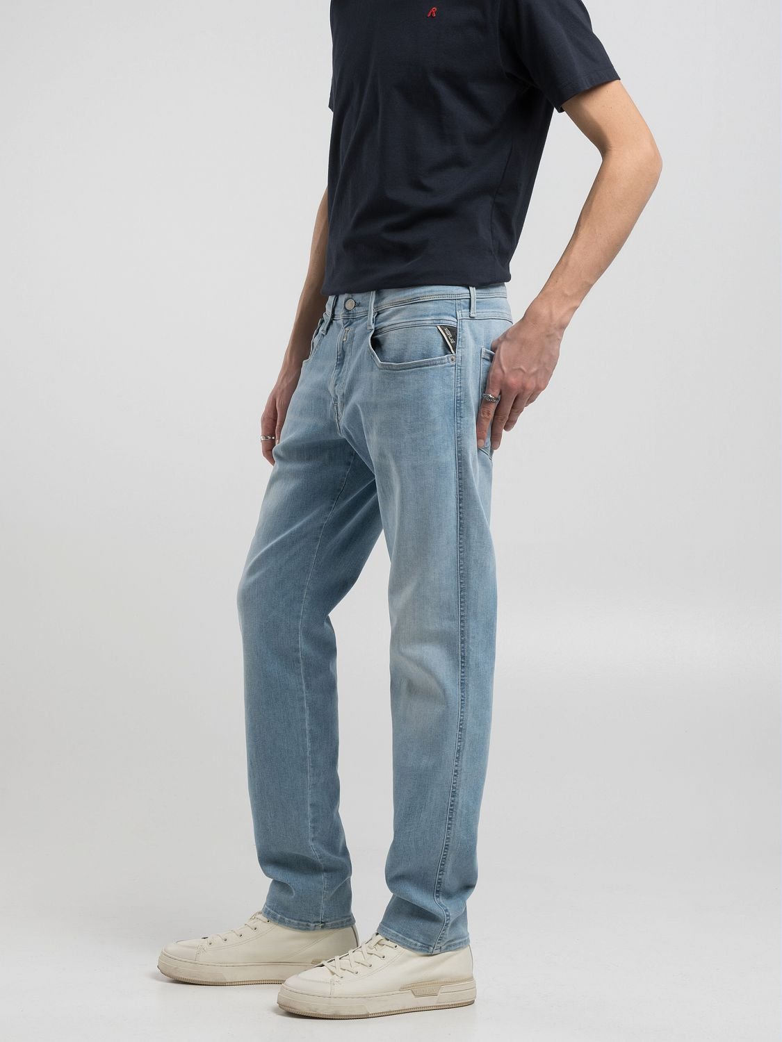 【SALE／10%OFF】REPLAY スリムフィットANBASS Hyperflex Dustデニム リプレイ パンツ ジーンズ・デニムパンツ【送料無料】