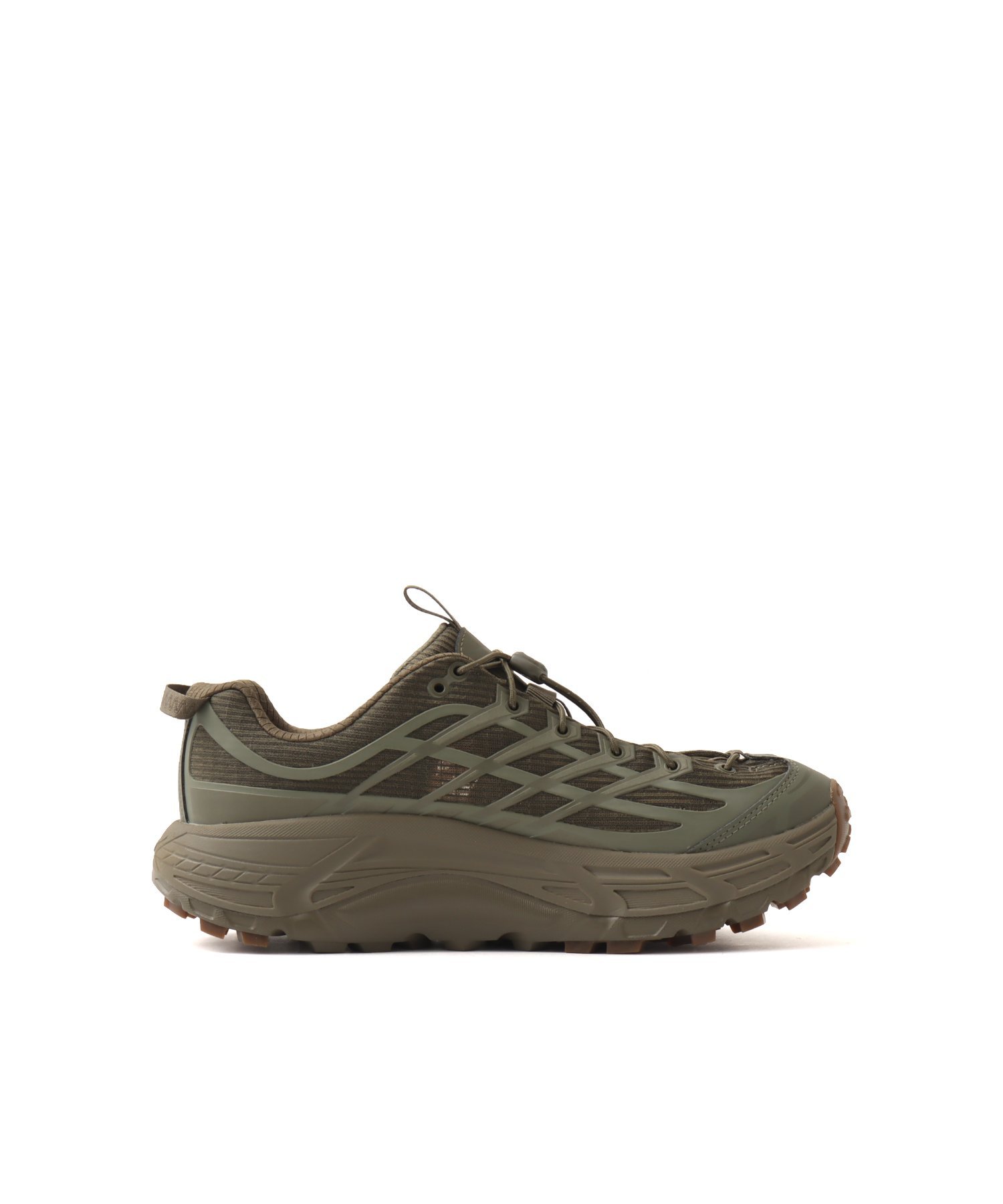HOKA MAFATE THREE2 GRID JP ANTIQUE OLIVE / EUCALYPTUS アトモス シューズ・靴 スニーカー グリーン