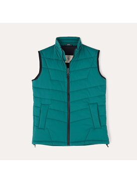 【SALE/50%OFF】AIGLE 撥水THコンパクトストレッチ中綿ベスト エーグル コート/ジャケット ベスト グリーン ブラック【送料無料】