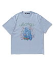 XLARGE FEEL NATURE S/S TEE Tシャツ 半袖 XLARGE エクストララージ トップス カットソー Tシャツ ブルー オレンジ ホワイト【送料無料】