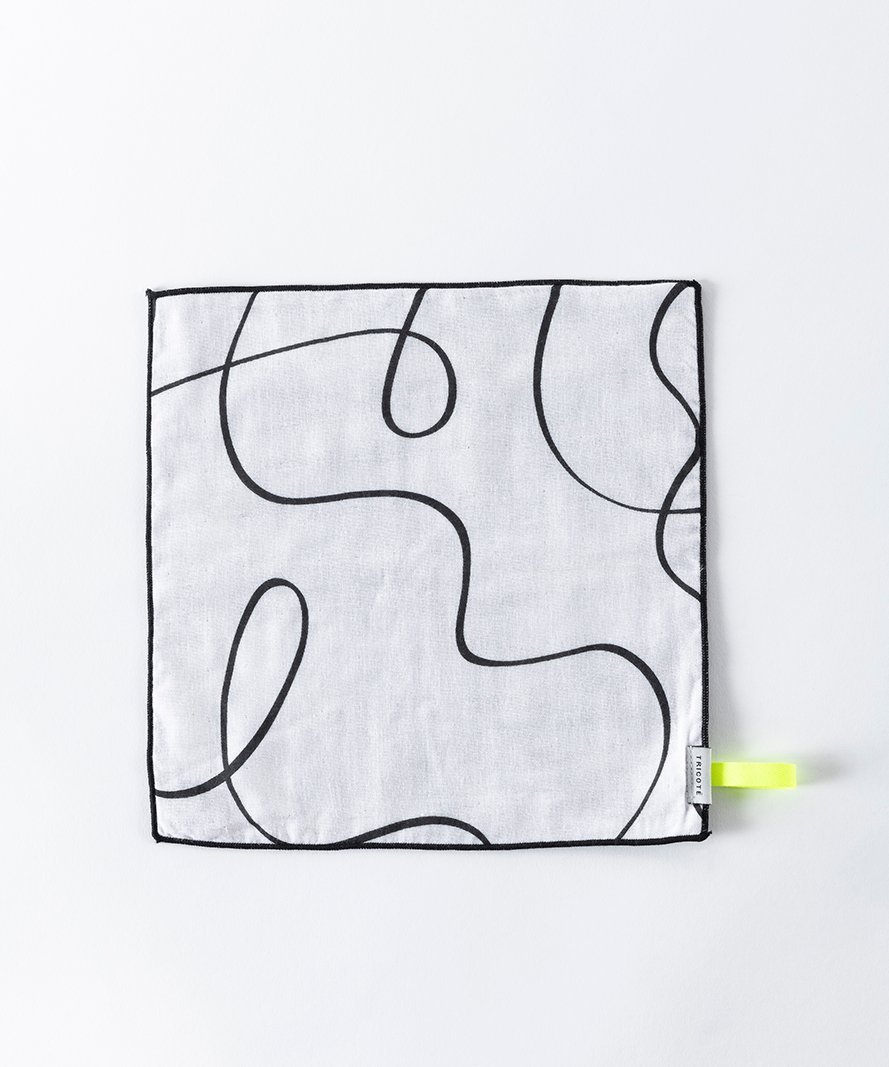TRICOTE LINK HANDKERCHIEF トリコテ ファッション雑貨 ハンカチ・ハンドタオル ホワイト