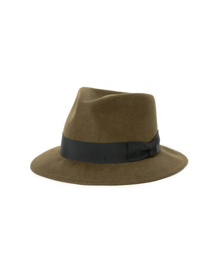 BEAMS PLUS SAN FLANCISCO HAT / Teardrop Felt Fedora ビームス メン 帽子 ハット ブラック【送料無料】 BEAMS PLUS SAN FLANCISCO HAT / Teardrop Felt Fedora ビームス メン 帽子 ハット ブラック【送料無料】