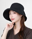 TOCCA 【UV99%以上カット・吸水速乾・接触冷感・抗菌防臭・洗える・サイズ調整可】EDGE UP RIBBON HAT バケットハット トッカ 帽子 ハッ...
