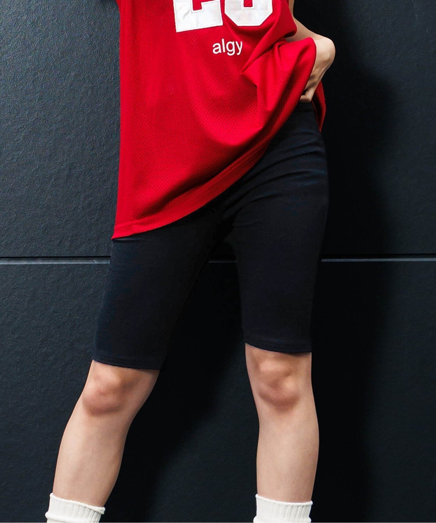 Short Pants - 【SALE／40%OFF】algy ロゴゴムバイカーパンツ エフオーオンラインストア パンツ その他のパンツ ホワイト ブラック