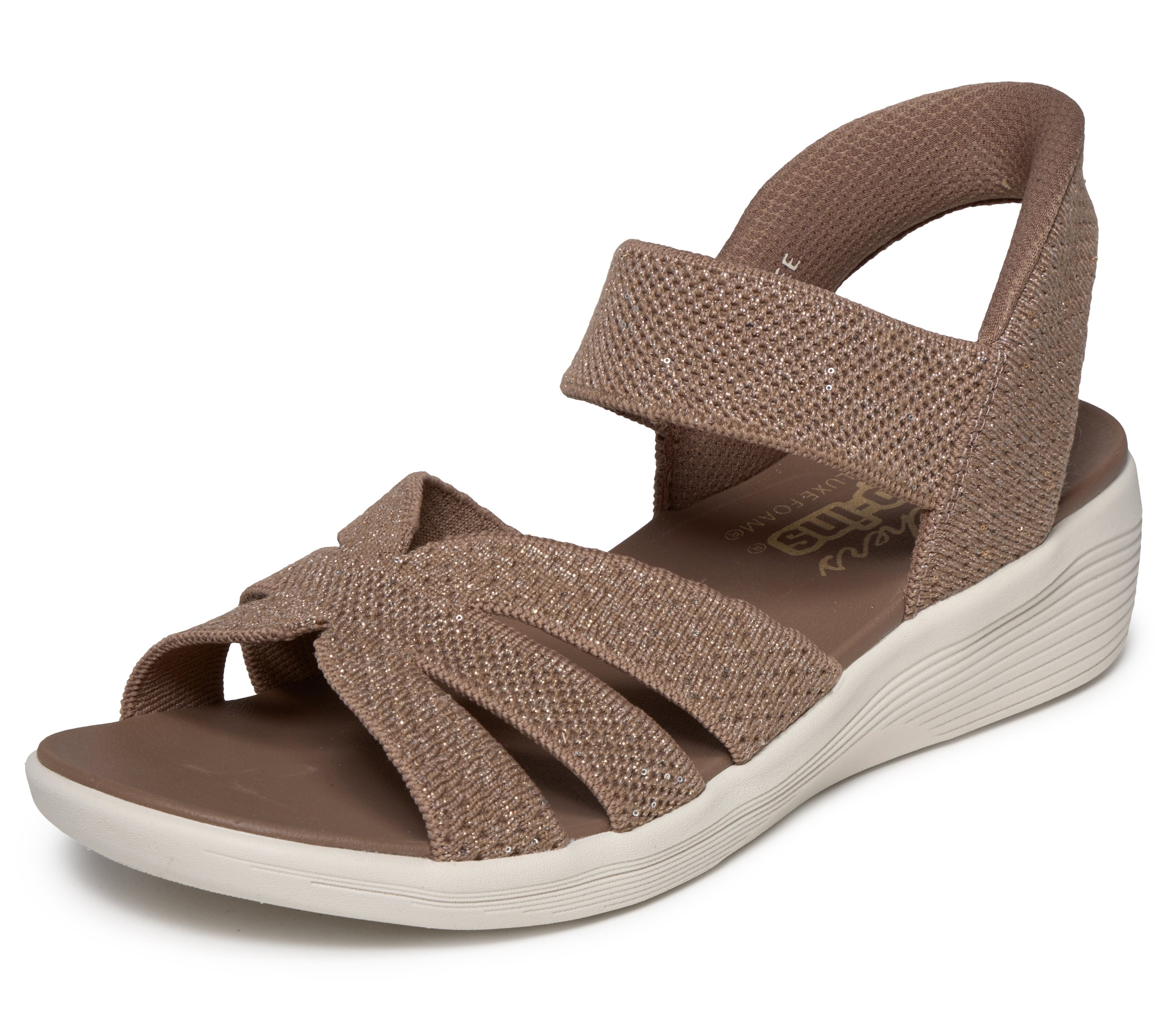 SKECHERS スリップインズ:アリヤ - スパークリング プレイズ スケッチャーズ シューズ・靴 サンダル ネイビー【送料無料】