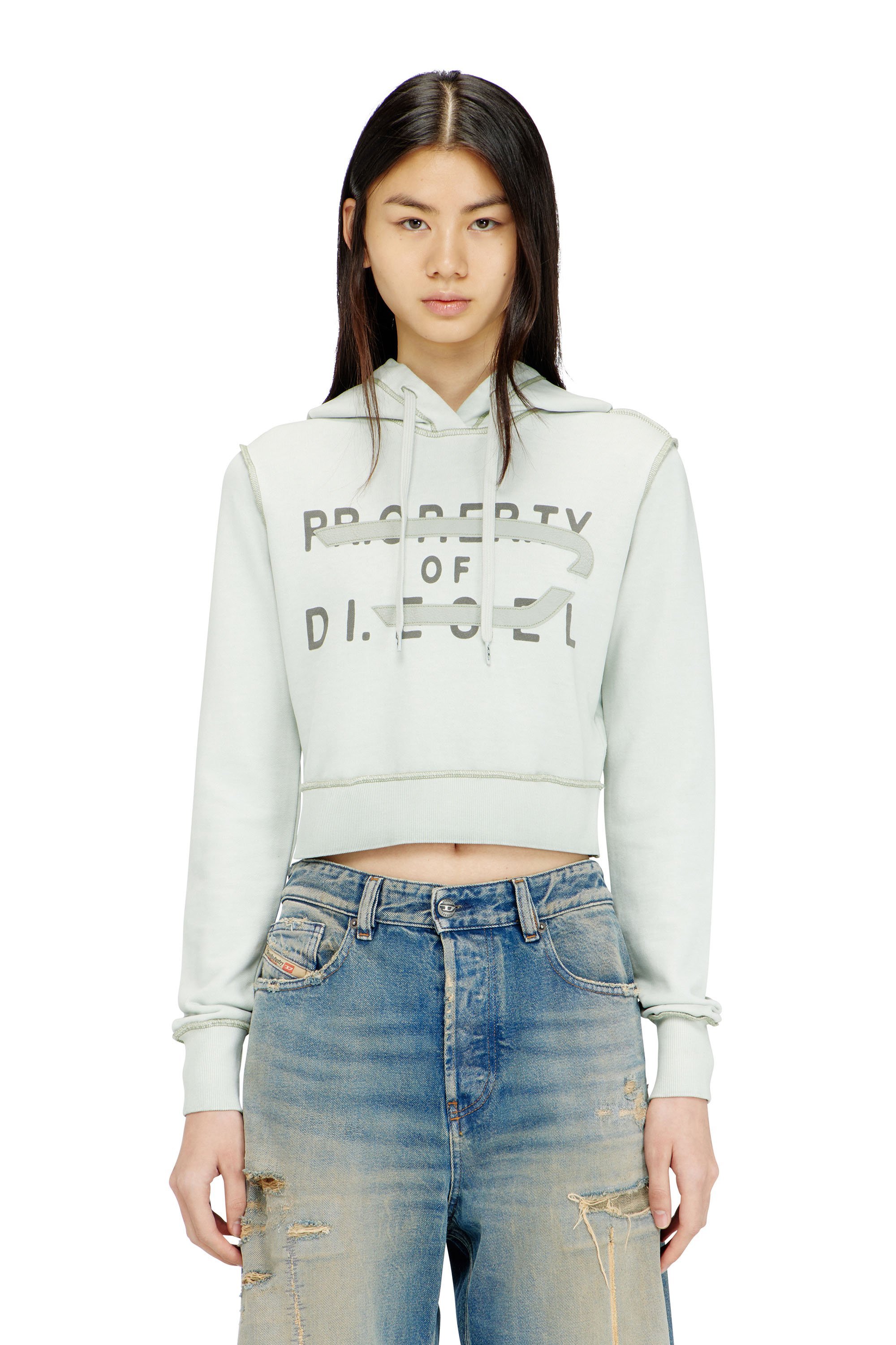 DIESEL ������� �ץ륪���С��ѡ����� F-SLIMMY-HOOD-S1 �ǥ������� �ȥåץ� �������åȡ��ȥ졼�ʡ� ���졼 �ԥ󥯡�����̵����
