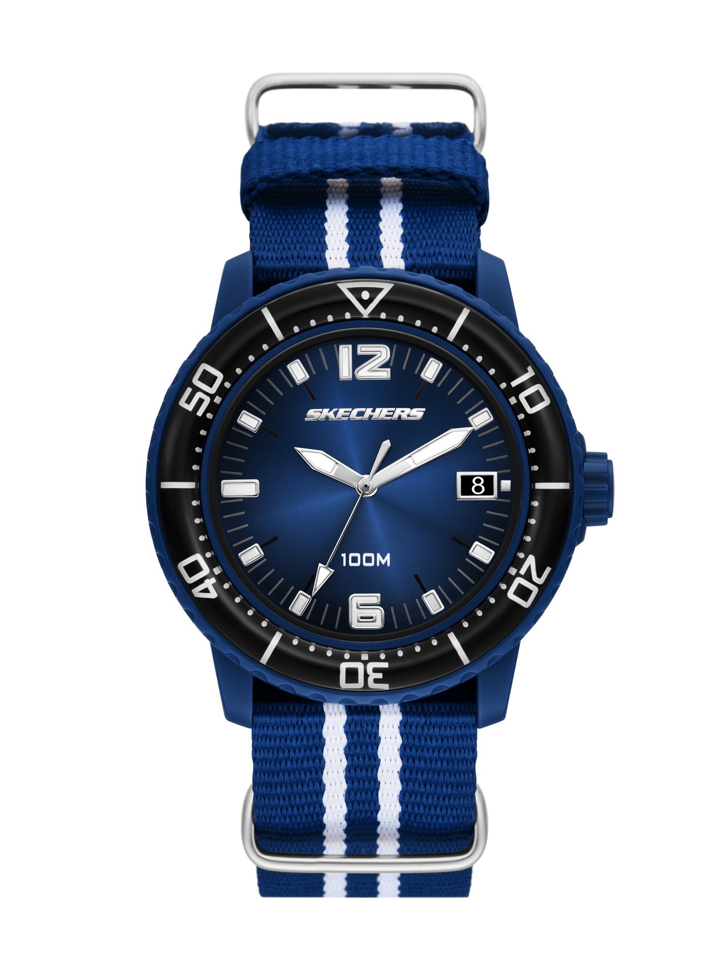 ROLEX - SKECHERS スケッチャーズ 腕時計 メンズ アナログ ナイロン SR5292 ウォッチステーションインターナショナル アクセサリー・腕時計 腕時計【送料無料】