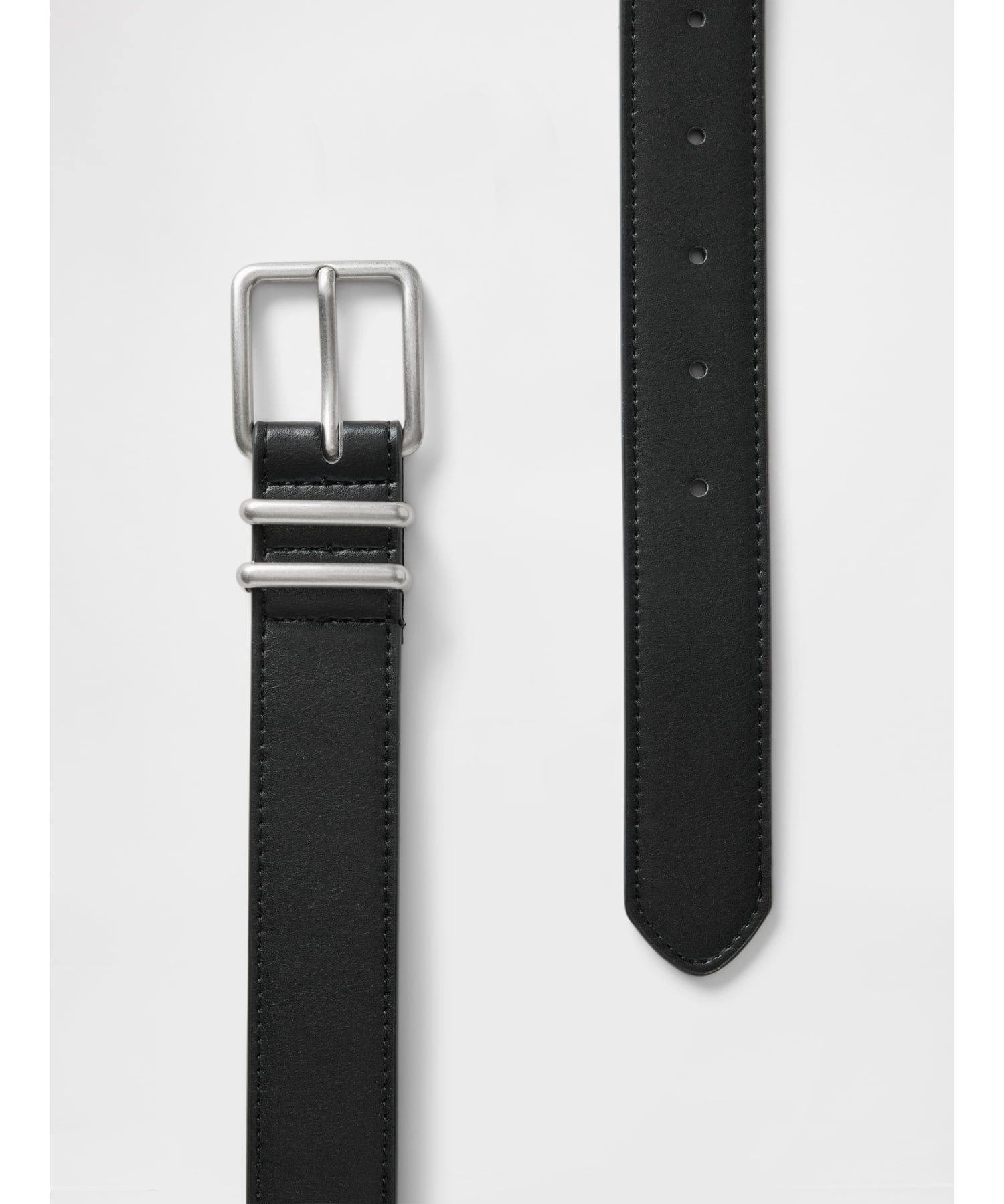 GAP (W)ヴィーガンレザーベルト ギャップ ファッション雑貨 ベルト ブラック ブラ...