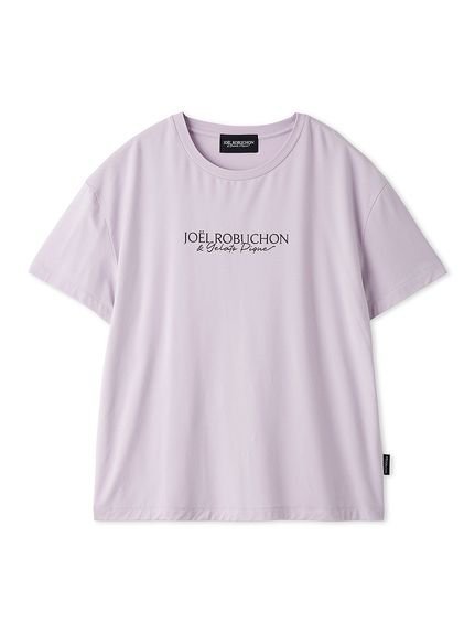 gelato pique 【JOEL ROBUCHON】【持続冷感】ロゴプリントTシャツ ジェラートピケ インナー・ルームウェア その他のインナー・ルームウェア ブラック【送料無料】