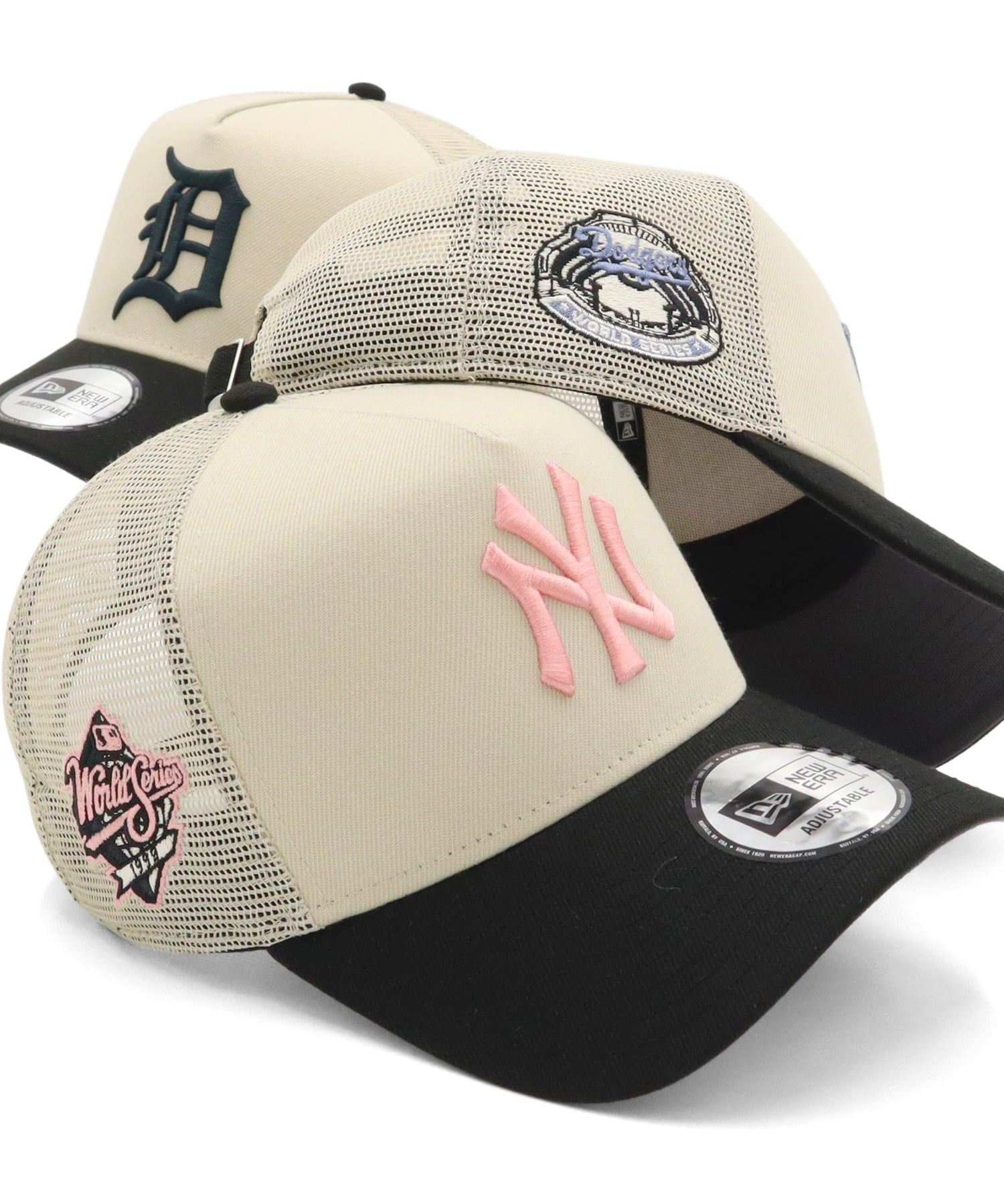 ニューエラメッシュキャップ 9FORTYA-FRAME MLB ONSPOTZ別注 オンスポッツ 帽子 キャップ ブラック