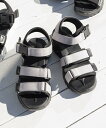【SALE/50%OFF】GLOBAL WORK らくっションライトサンダル/スポーツ/102432 グローバルワーク シューズ・靴 サンダル グレー ブラック
