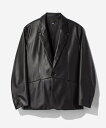 【SALE/30%OFF】HARE レザーキリカエジャケット ハレ トップス その他のトップス グレー ブラック【送料無料】