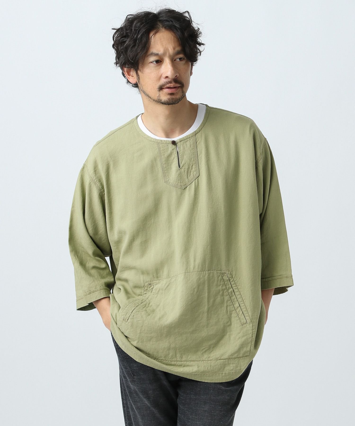 楽天市場】リネン（袖の長さ七分袖・五分袖）（Tシャツ・カットソー