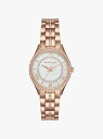 【SALE/65%OFF】MICHAEL KORS LAURYN ローズゴールド ウォッチ マイケルコース マイケル・コース アクセサリー・腕時計 腕時計【送料無料】